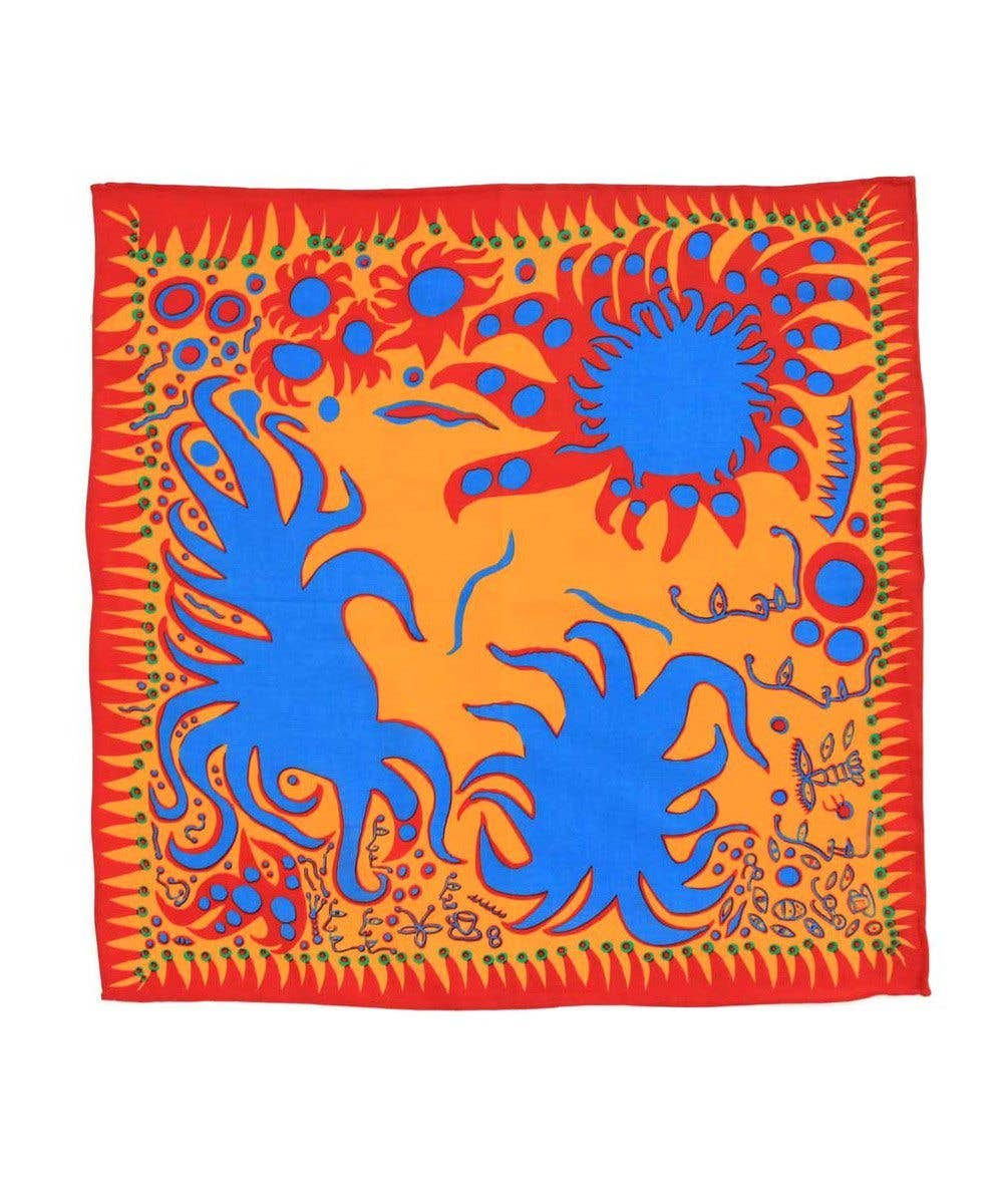 Third Drawer Down USA - Wholesale Handkerchief - Women's - Joy I Feel Handkerchief x Yayoi Kusama2