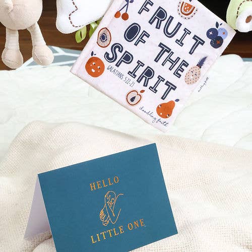 Doodling Faith - Wholesale Baby & Toddler Book (0-2) - Fruit of the Spirit soft crinkle baby book10