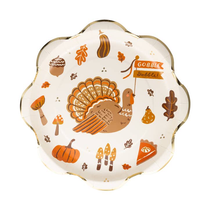 THK1241 - Thanksgiving Icons Plate for wholesale by My Mind’s Eye