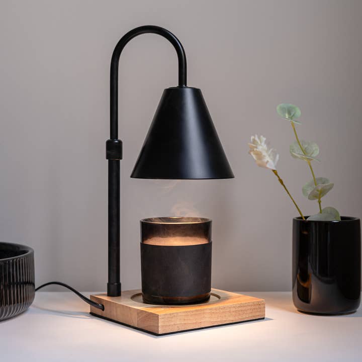 Flamingueo – wholesale Accent/desk lamp – Candle warmer lamp black candle not included & EUROPEAN plug5