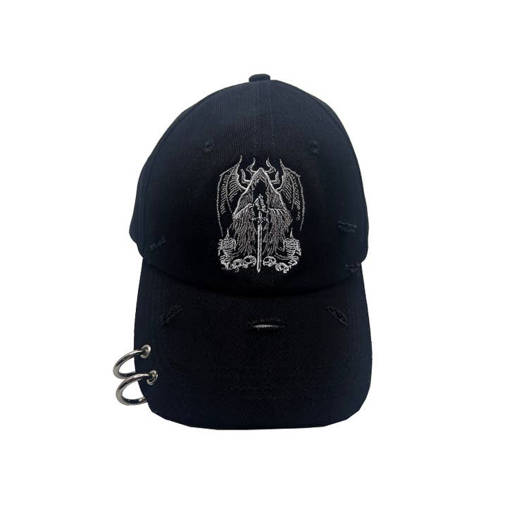 vampirefreaks - Wholesale Baseball Cap - Women's - Grim Reaper Pierced Baseball Cap5