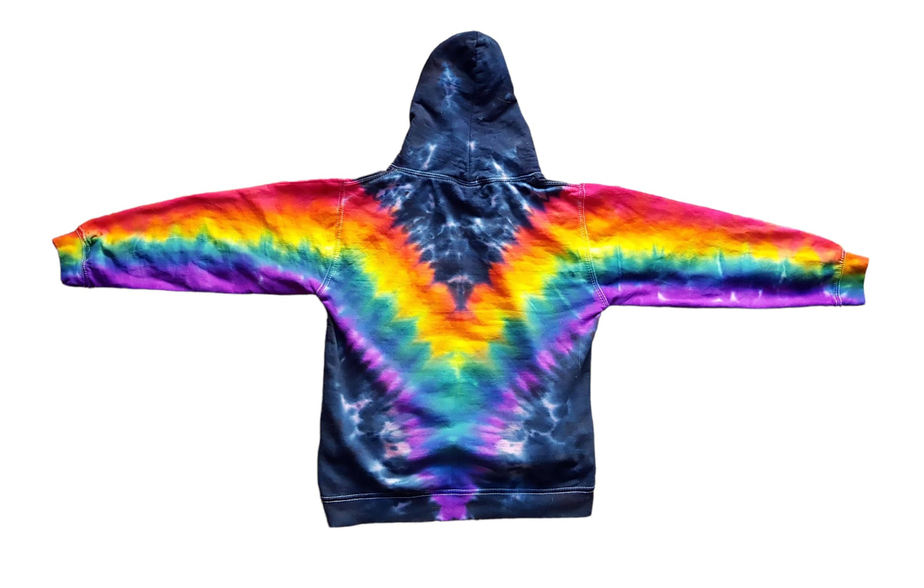 VeEco Gifts – wholesale Hoodie - Unisex – Regnbågsfärgad Tie Dye Huvtröja - Handgjorda Kläder för Pride-evenemang2