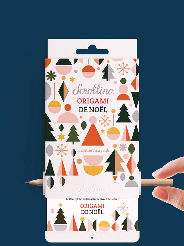 Scrollino - Wholesale DIY Craft Kit - Kids - Christmas Decor & Gift - Scrollino Christmas Origami6