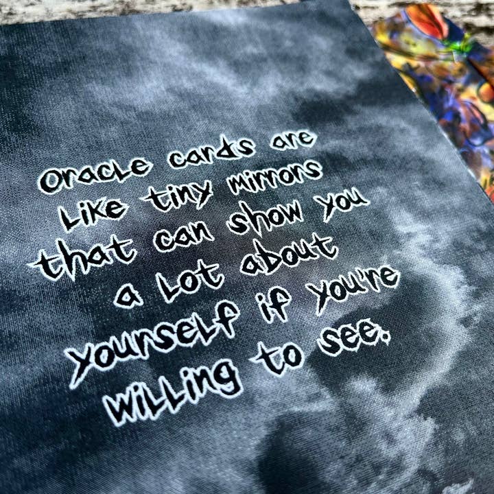 The Empathetic Chicken - Wholesale Reference - What The Heck is an Oracle Deck? Zine 2