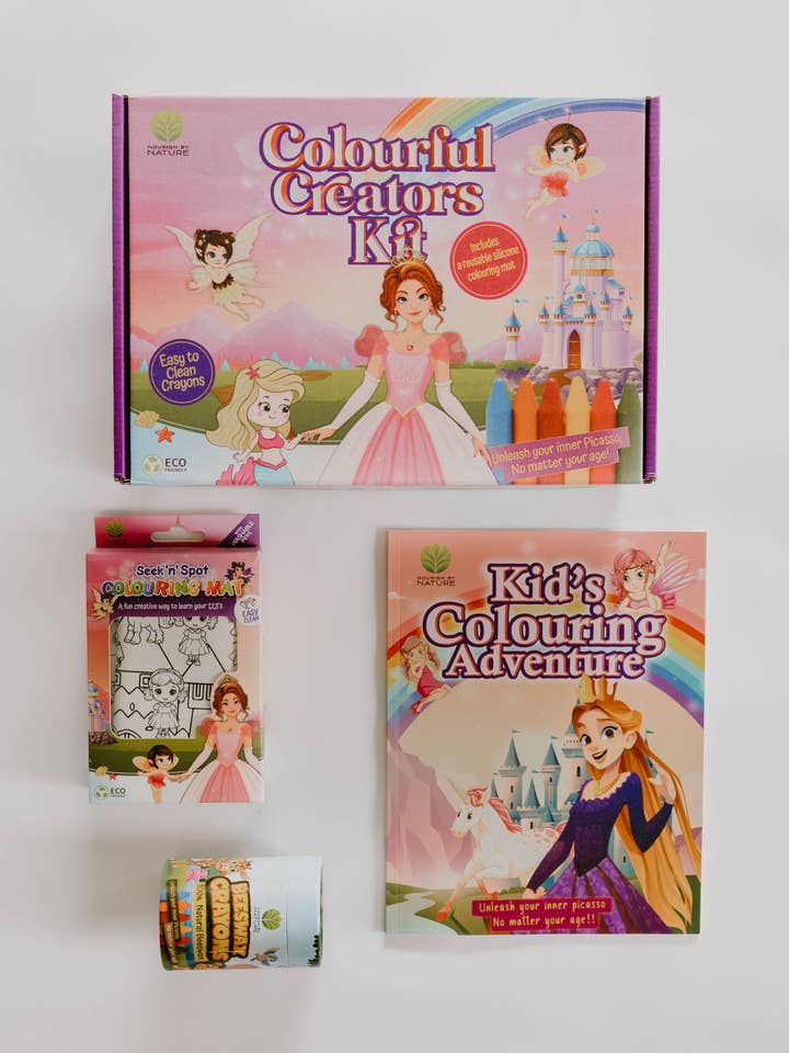 Colourful Creator Kit Princess and Fairies for wholesale by Nourish By Nature