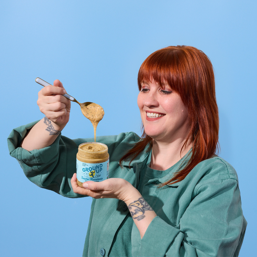 Ground Up - Wholesale Nut Butter - Toasted Macadamia Nut & Cashew Butter (10oz)1