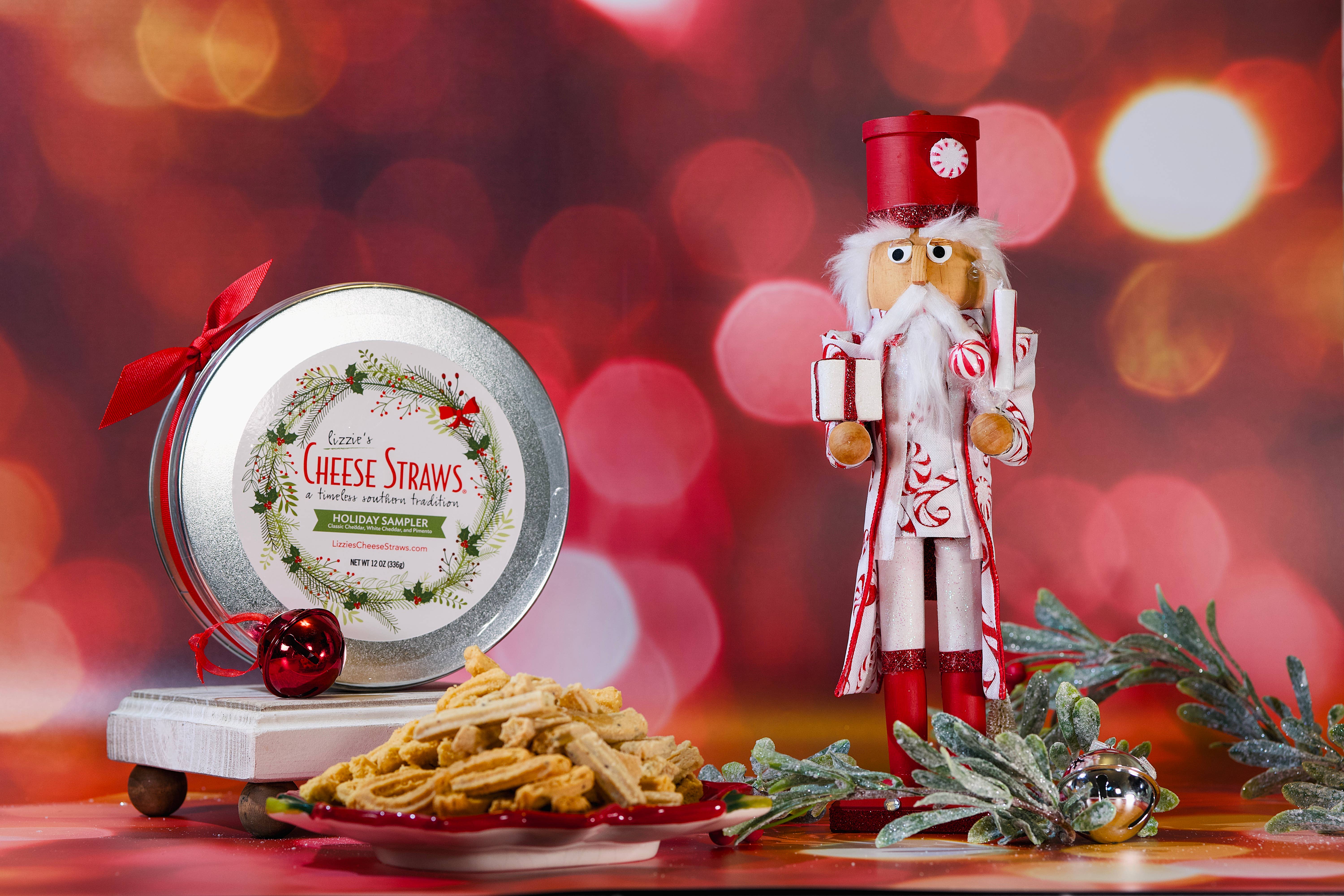 Lizzie's Cheese Straws - Wholesale Cheese - 12 oz. Holiday Sampler2