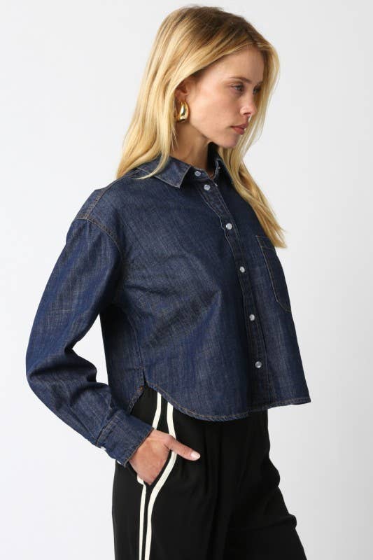 Denim Camicia in denim Jaylin in vendita all'ingrosso su Faire1