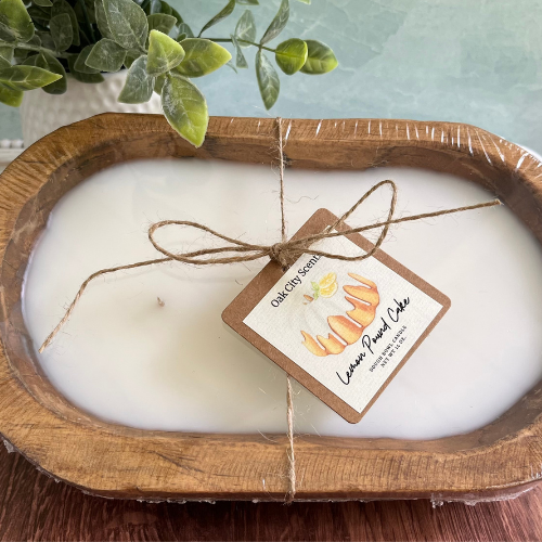 Oak City Scents - Wholesale Jar/Filled Candle -  Dough Bowl Candle 14 oz. Ready to Gift 38