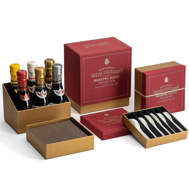 Stefan and Sons Import and Export LLC - Wholesale Vinegar - Giuseppe Giusti: Luxury Tasting Kit (100 ml each)