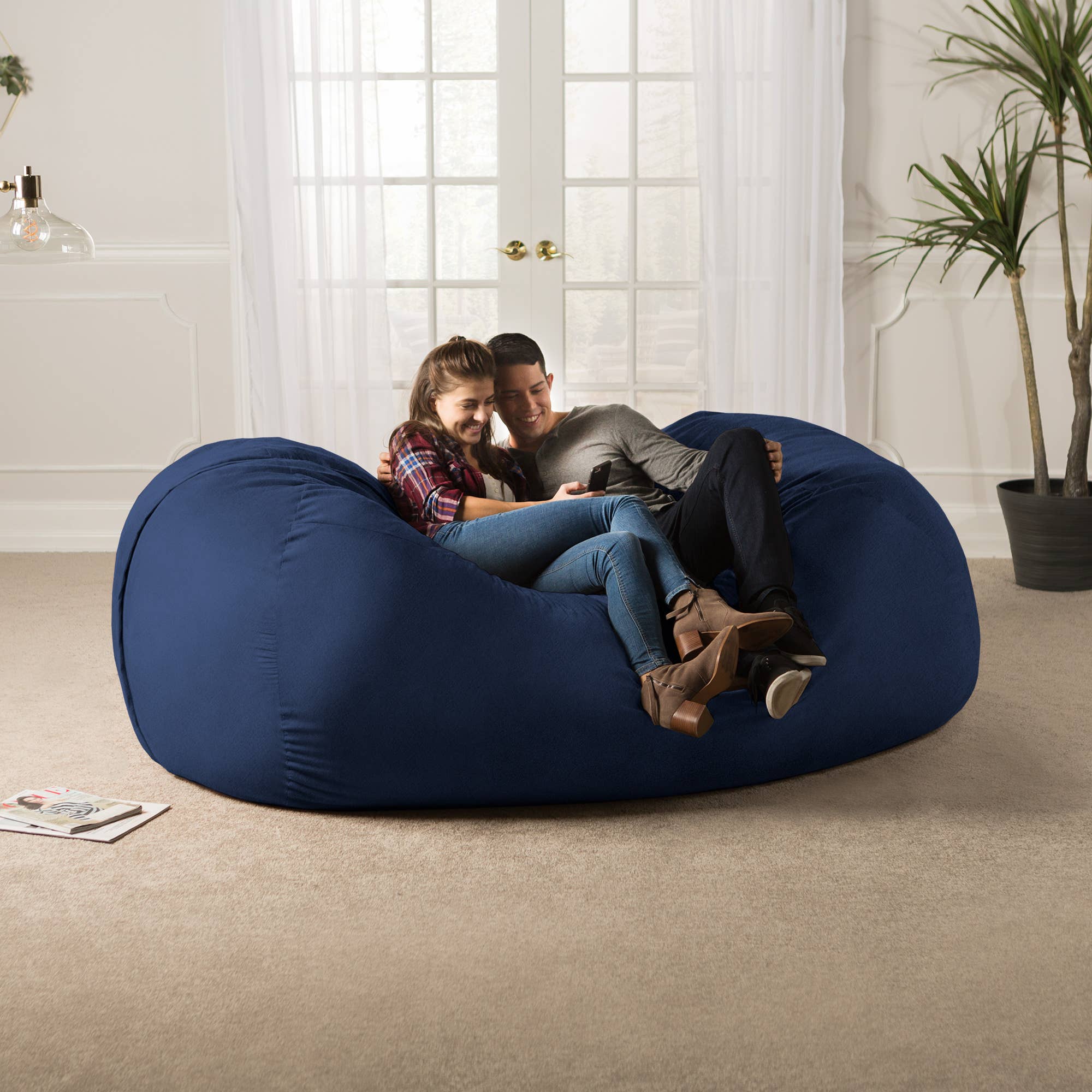 LuvU - Wholesale Sofa - Jaxx 7 Foot Giant Bean Bag Sofa27