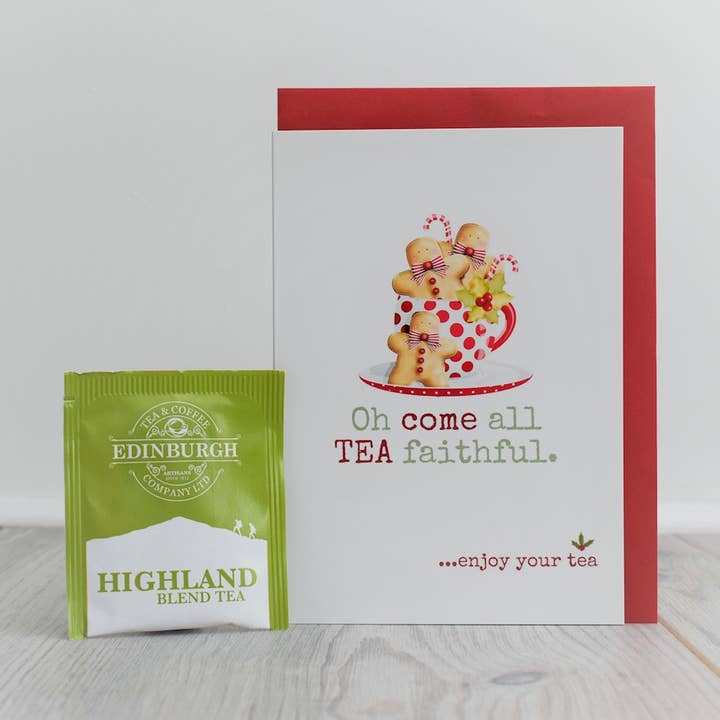 Tepose Lykønskningskort - TEA-X-010 for engroshandel hos Smith & Ross Designs