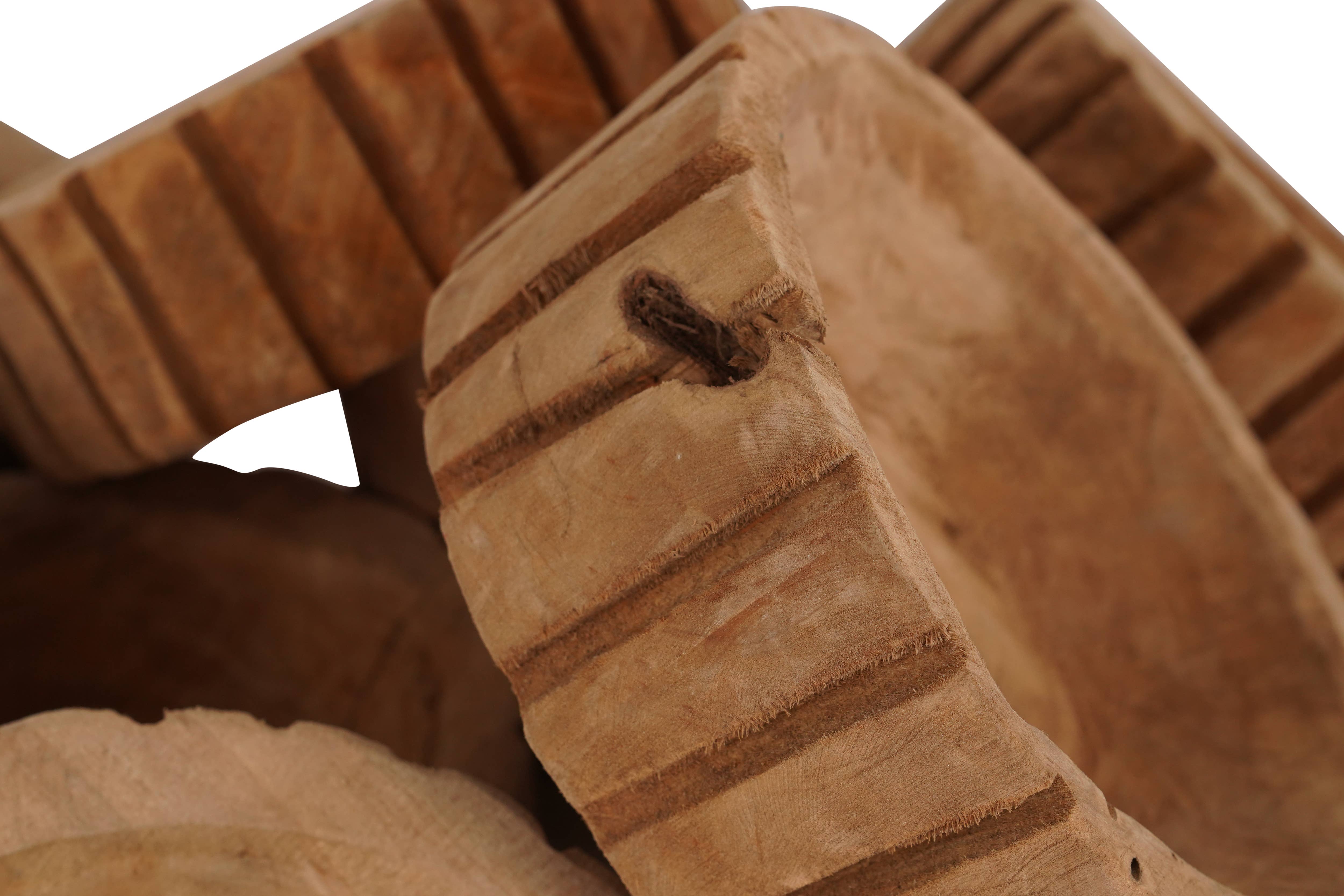 My Amigos Imports - Vente Assiettes/plats/bols de décoration - NFC-NON POUR BOUGIES-Bol Ridgy™-Non Fini-Brut-Ridgy-NFC-4 $5