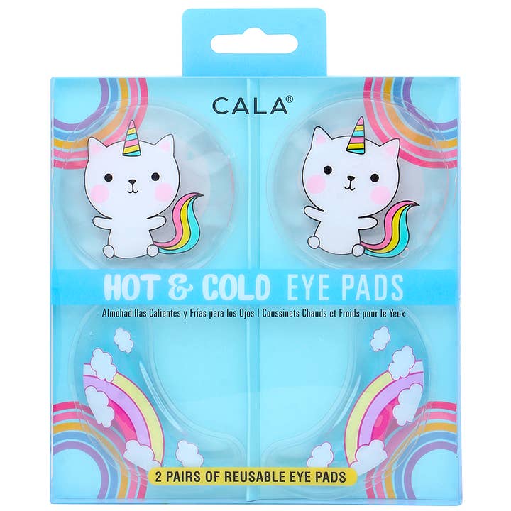 CALA UNICÓRNIO GATINHO ARCO-ÍRIS QUENTE E FRIO 2 PARES OLHO, 69180 por atacado de JOIA ACCESSORIES