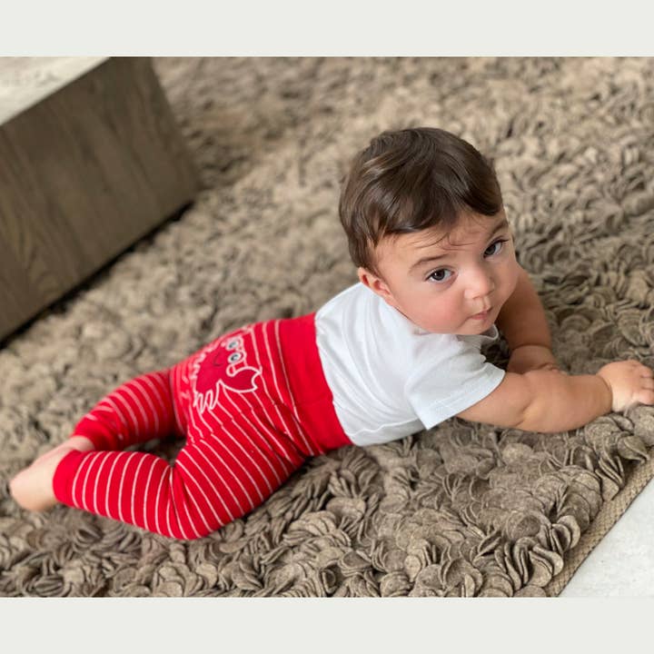 Boogie Toes - Wholesale Bodysuit (Non-Footed) - Baby - Baby Boogie Tees Bodysuits Gray with Natural Wood Button6