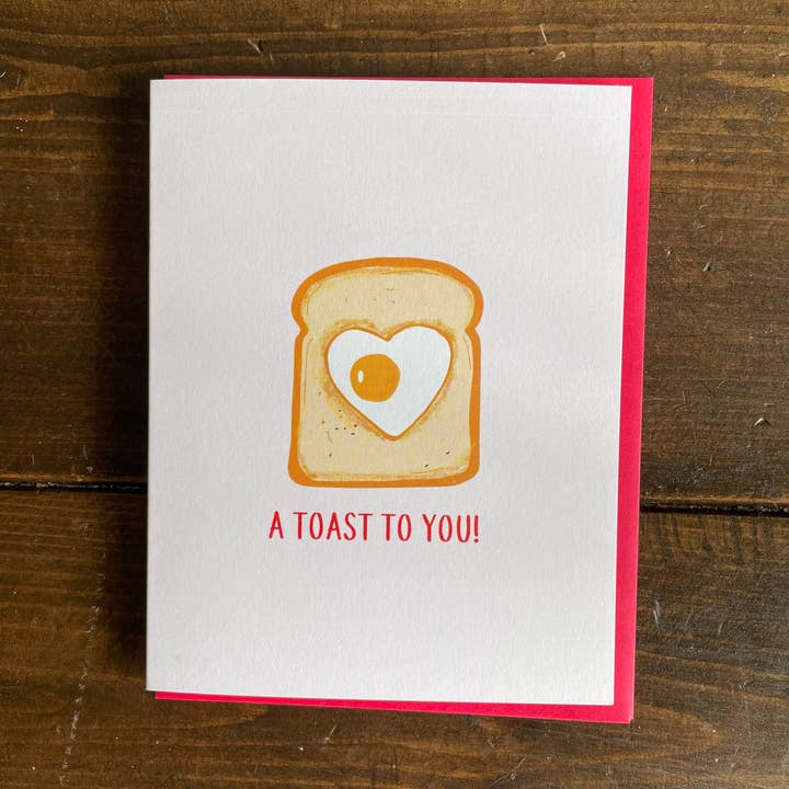 Papermain – postal de parabéns por atacado – Cartão de celebração do brinde do ovo, cartão de noivado, cartão de café da manhã, cartão de casamento, aniversário do ovo, cartão punny0