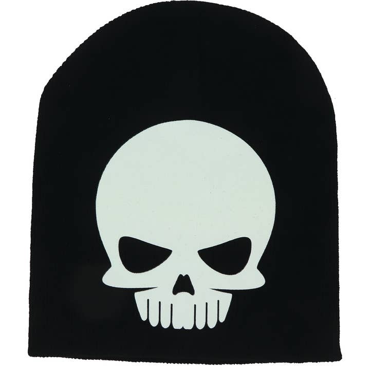 DM Merchandising - Wholesale Beanie - Unisex - Funny Bones Ghoulish Glow in the Dark Hats
