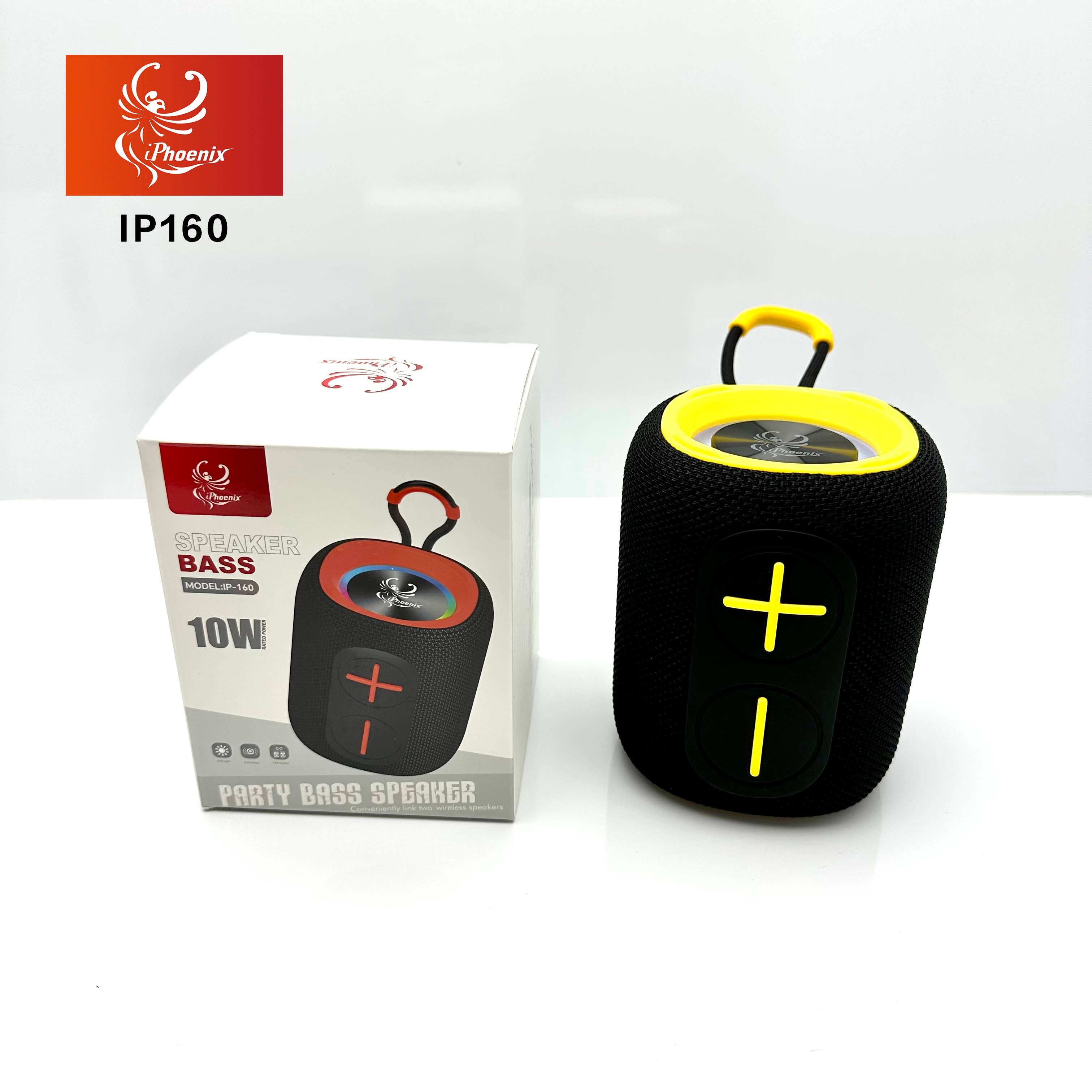 iPhoenix Technology Corporation - Wholesale Speakers - IP-160 Mini Portable 12 Hr Playtime 10W 1800mAh Speaker3