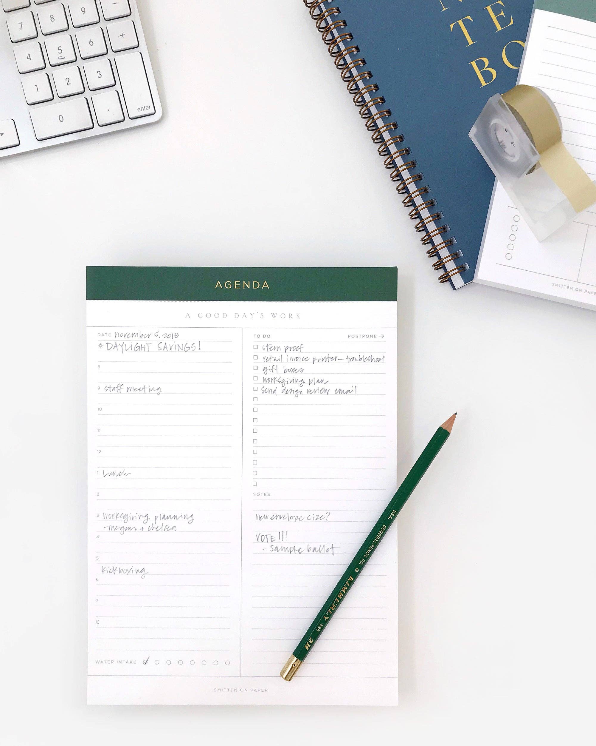 Smitten on Paper - Vente Agendas - Agenda Legal Pad3