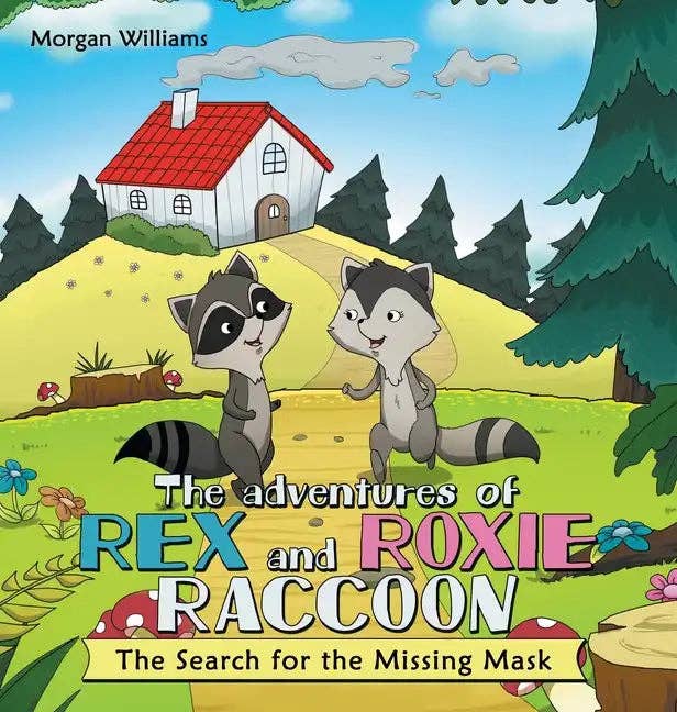 Books by splitShops - Wholesale Book - Kids - The Adventures of Rex and Roxie Raccoon: The Search for the Missing Mask - Hardcover0