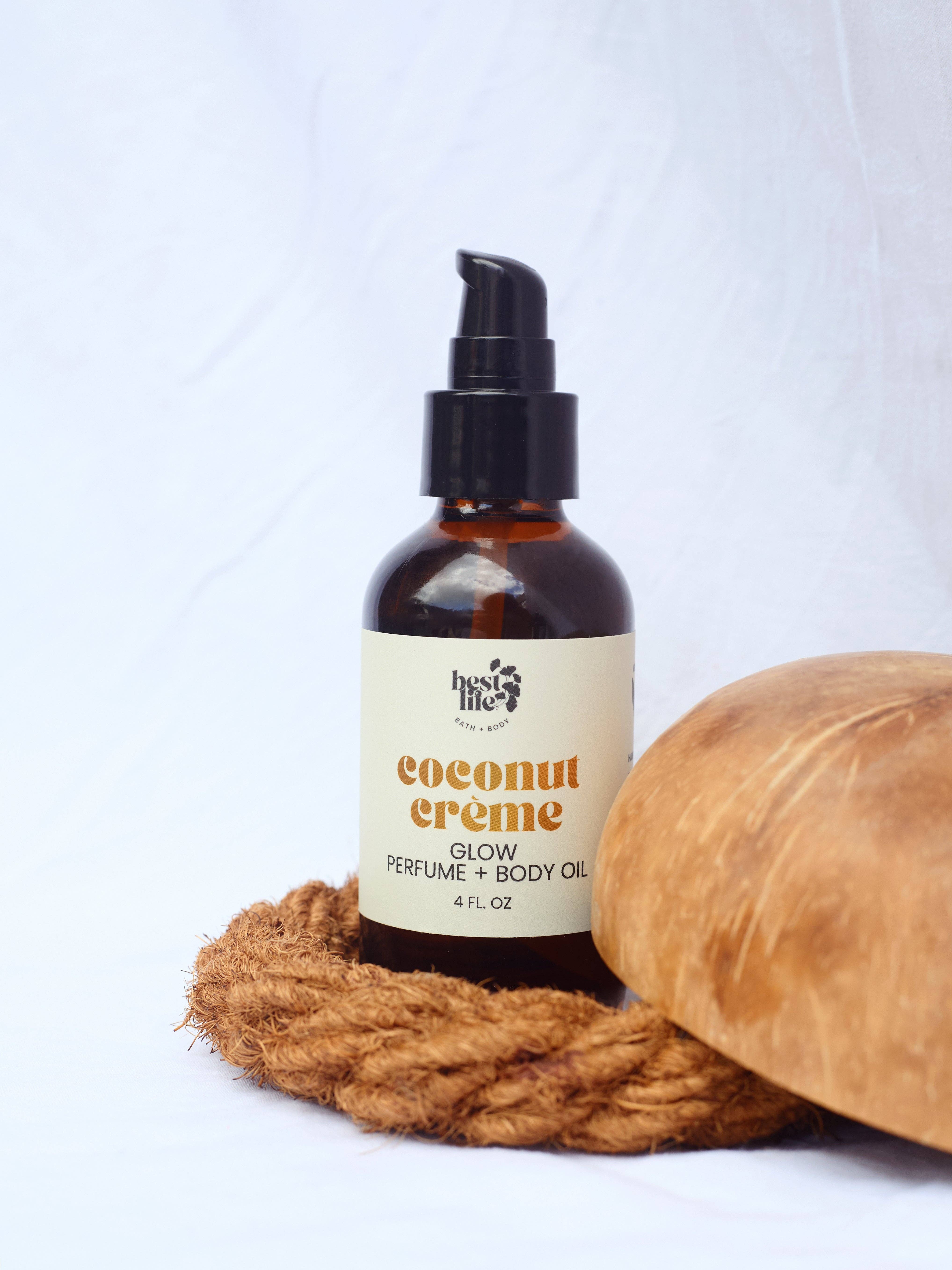 Best Life Organics - Wholesale Bath/Body Oil - Coconut Crème Perfume + Body Oil1