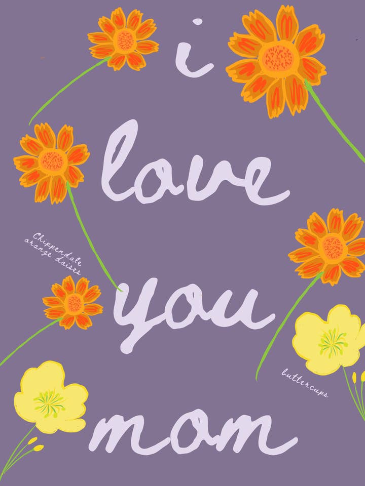 mother’s day 2nd version (blank greeting card) for wholesale by Pretty Paper By Veronica WSNC