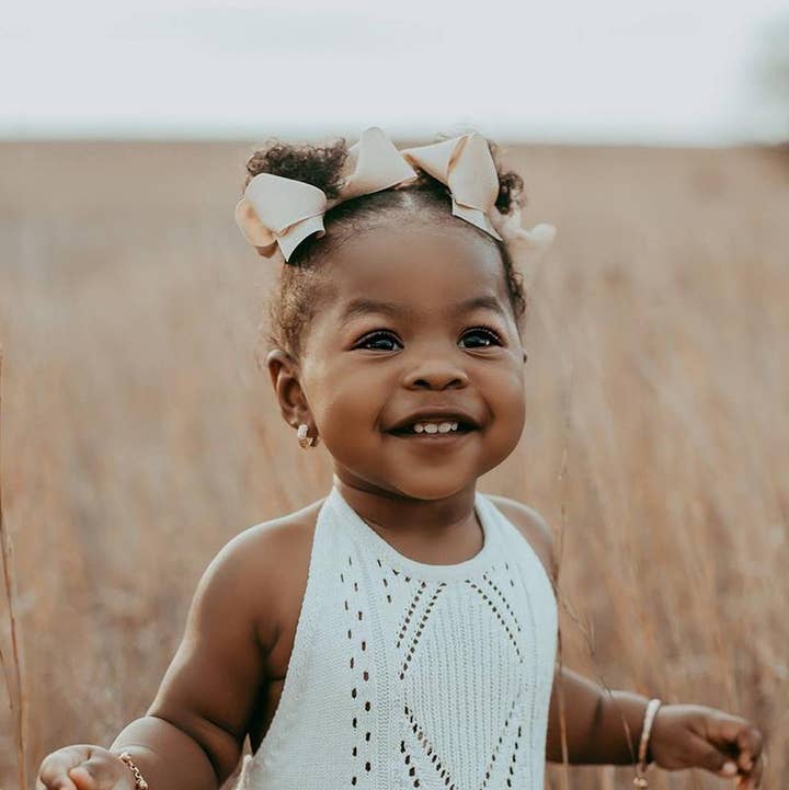 Bailey's Blossoms - Wholesale Bodysuit (Non-Footed) - Baby - Drake Crochet Halter Romper - Gardenia1