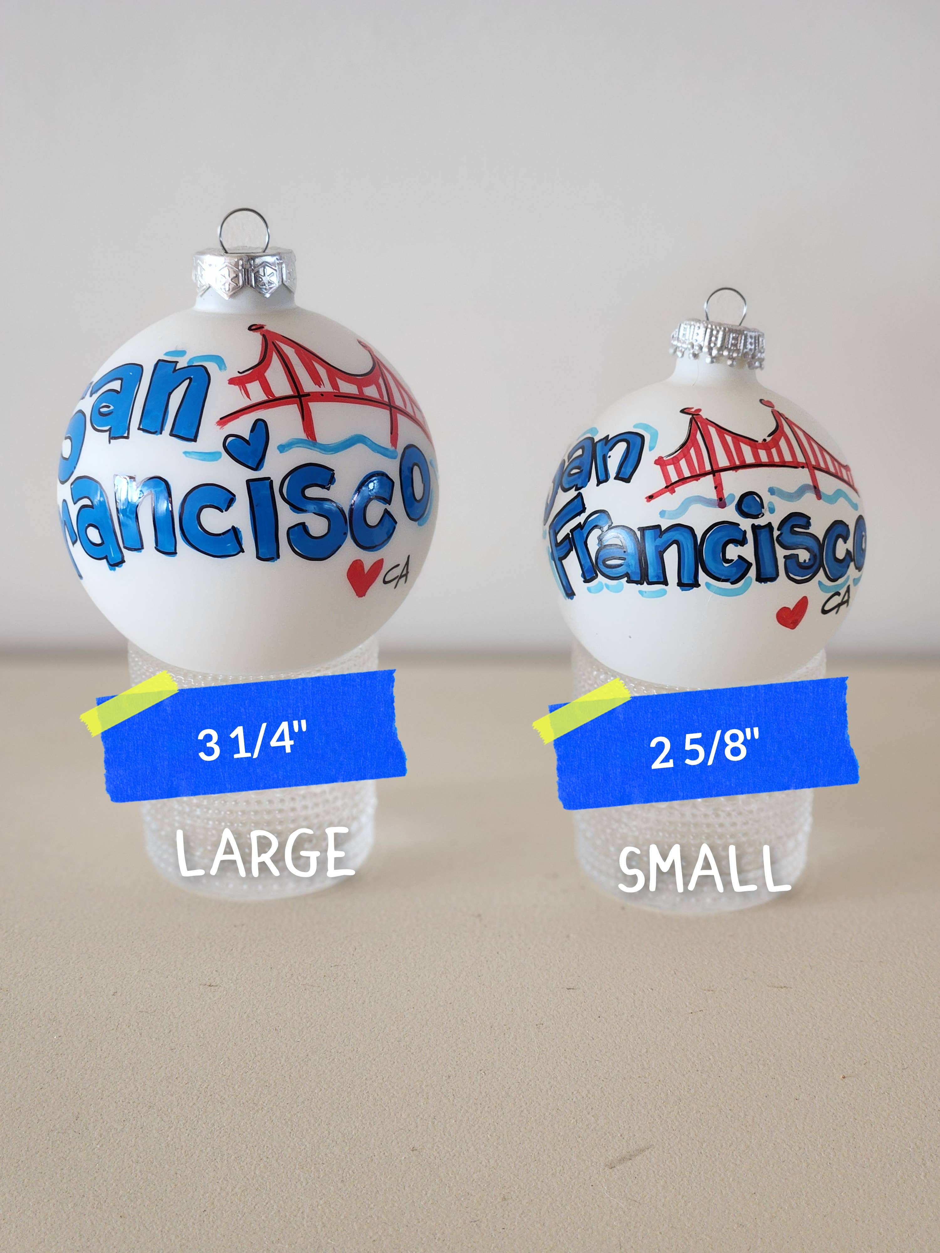 Kirsten in Color - Wholesale Ornament - Cheerleader hand painted glass ornament3