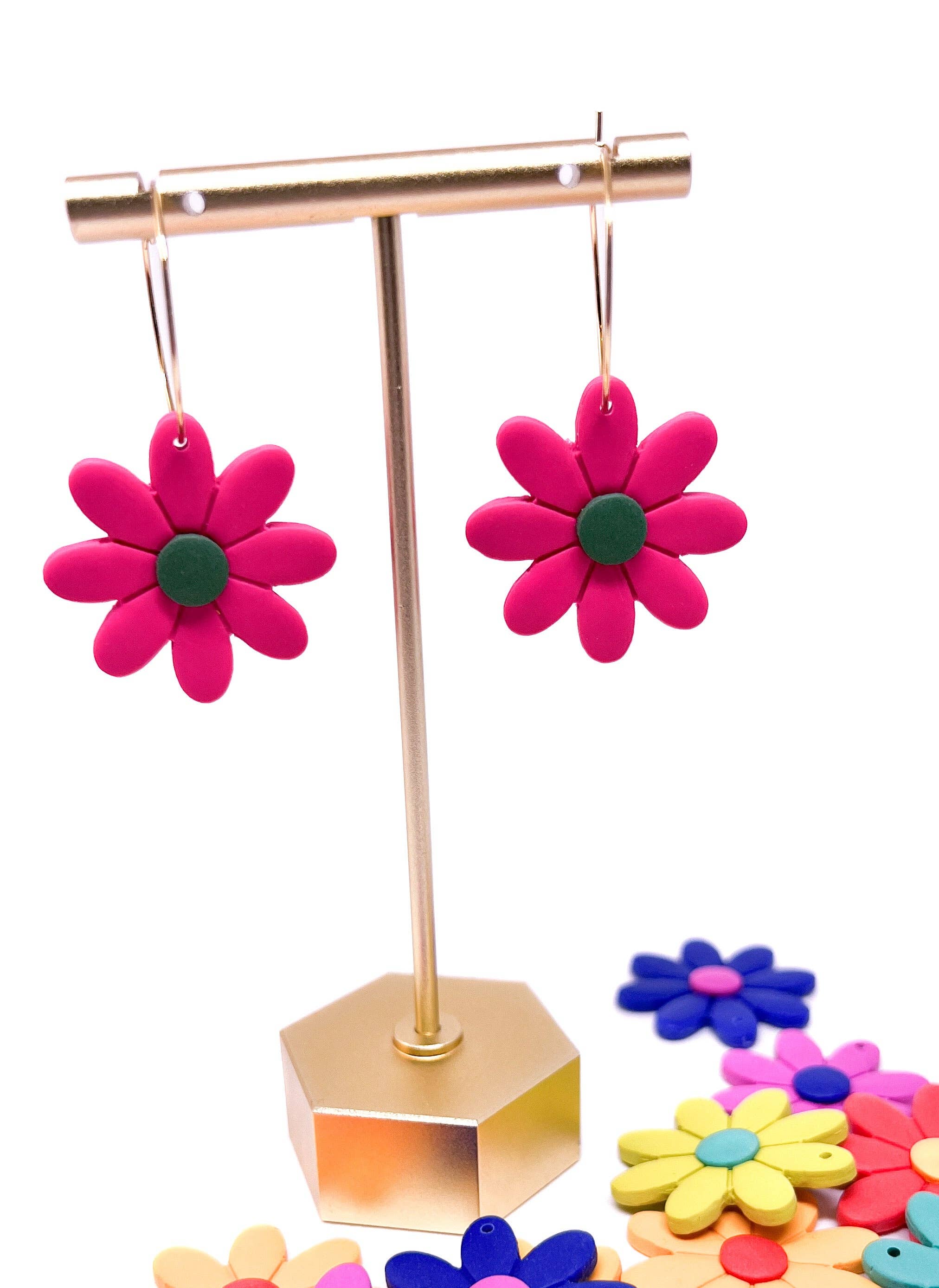 Hillside Studio - Wholesale Dangle Earrings - Daisy Dangles12