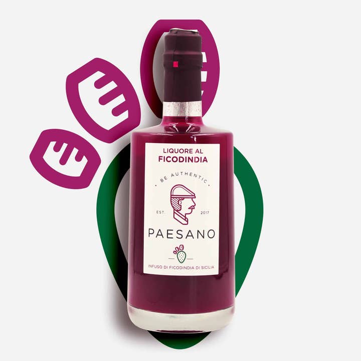 Paesano Srl - Vente Liqueur - Liqueur de figue de Barbarie sicilienne (22°)