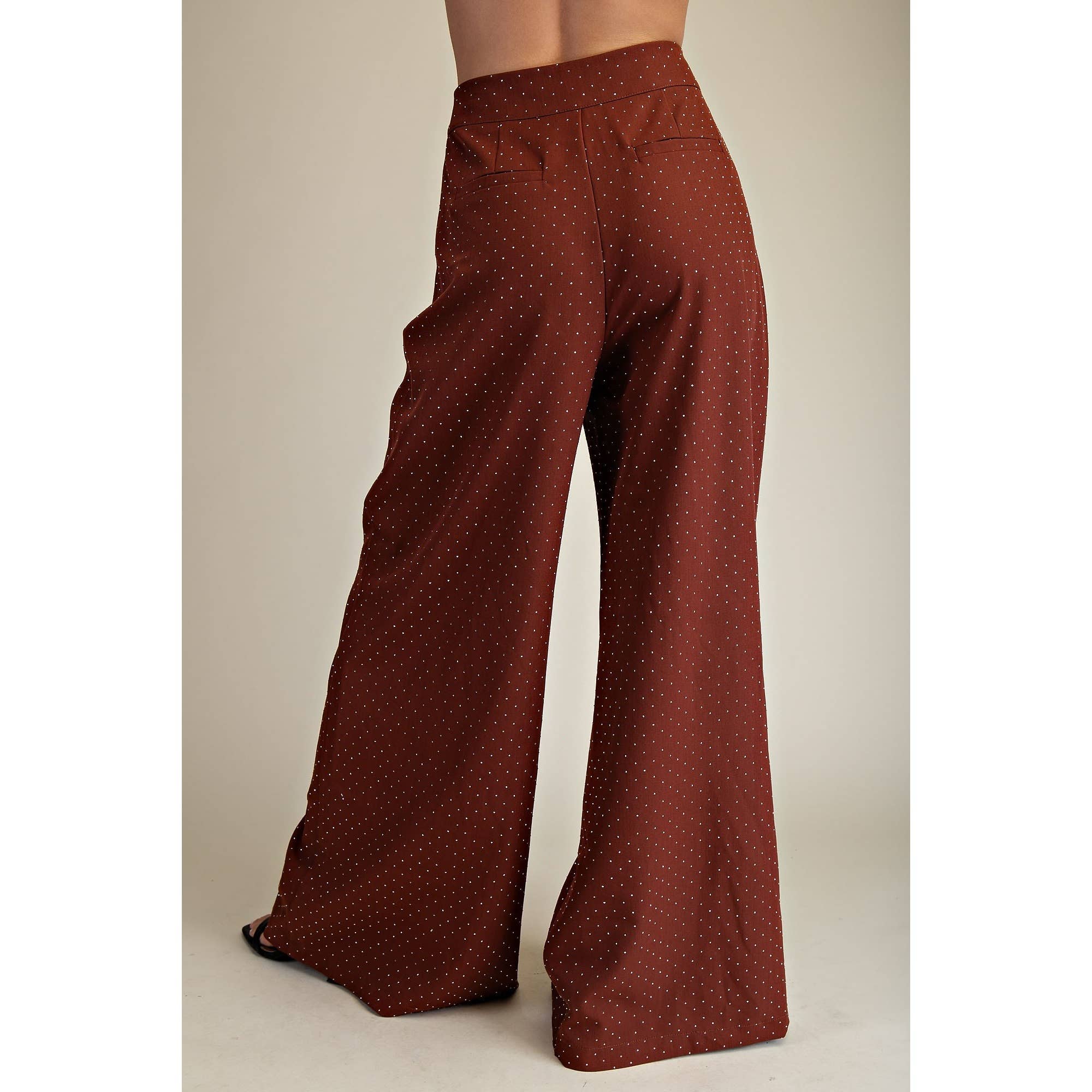 STYLE USA – Engroshandel Bukser - Dame – NYE Højtaljede Vide Bukser2