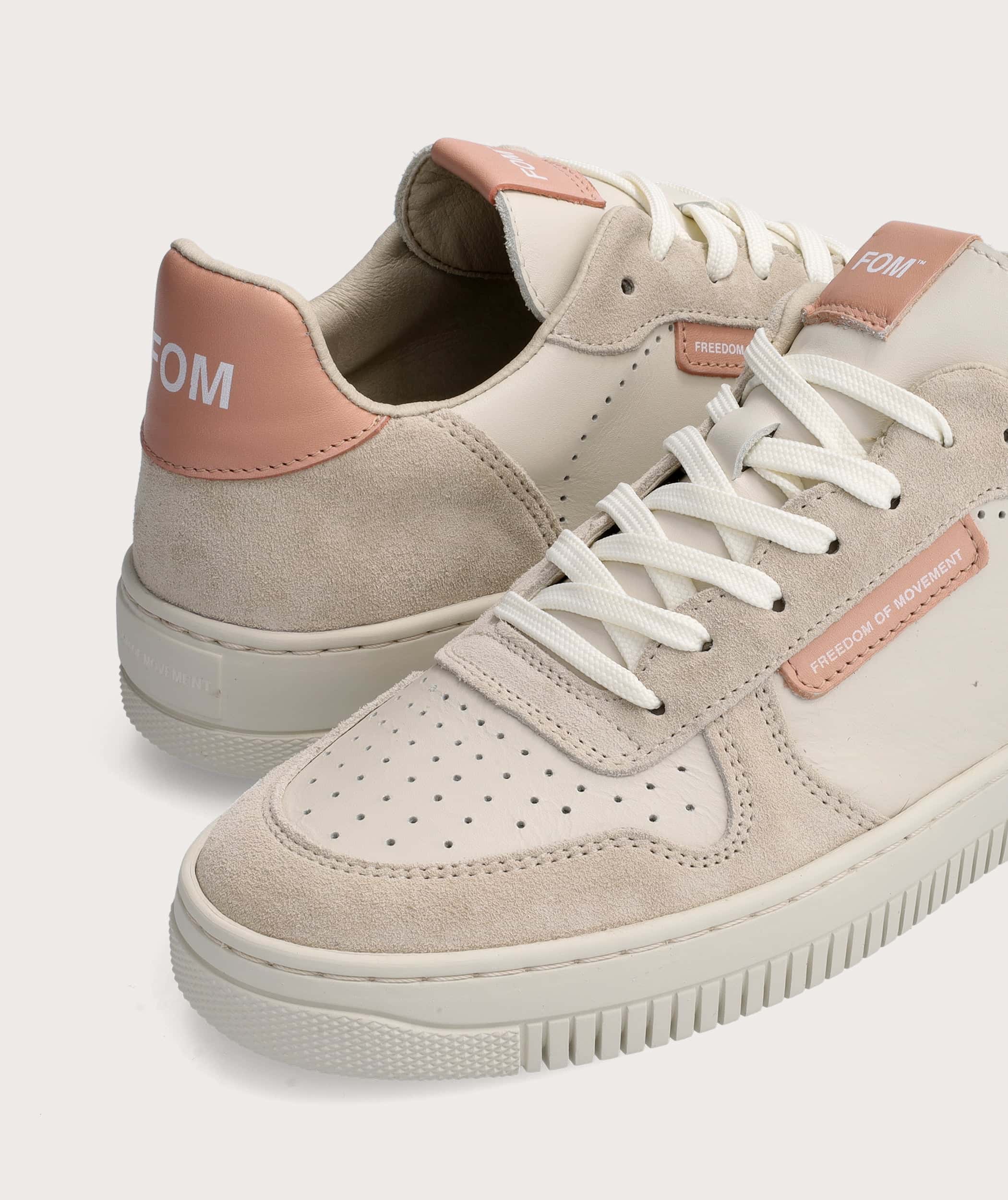 Freedom of Movement (SA) Ltd – wholesale Vardagssneakers - Dam – FOM Damträningsskor Off-White/ Blush3
