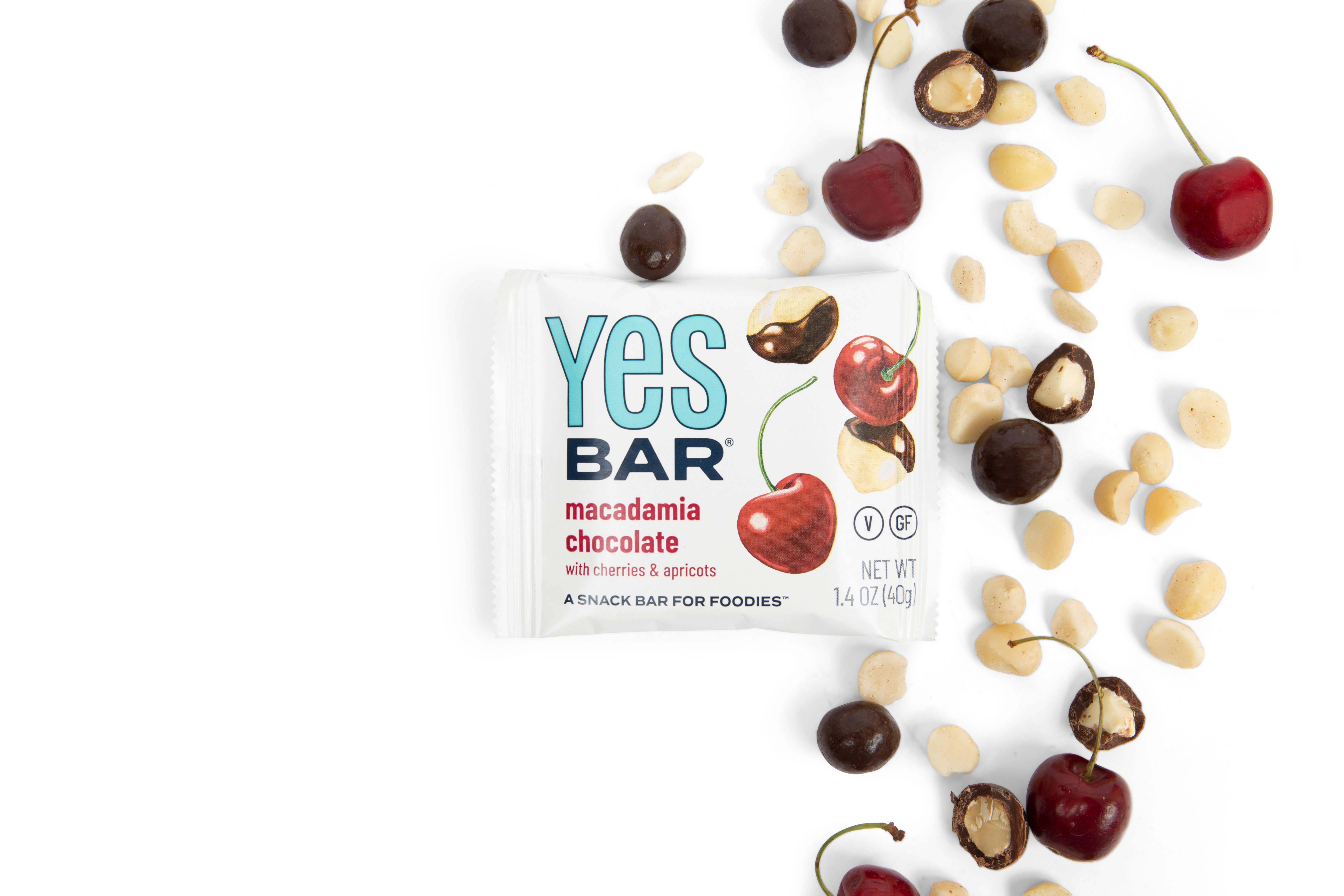 YES Bar® - Low Sugar Snack Bars – Großhandel Snack-Riegel – Macadamia-Kirsch-Schokolade - Premium-Snackriegel aus echten Zutaten8
