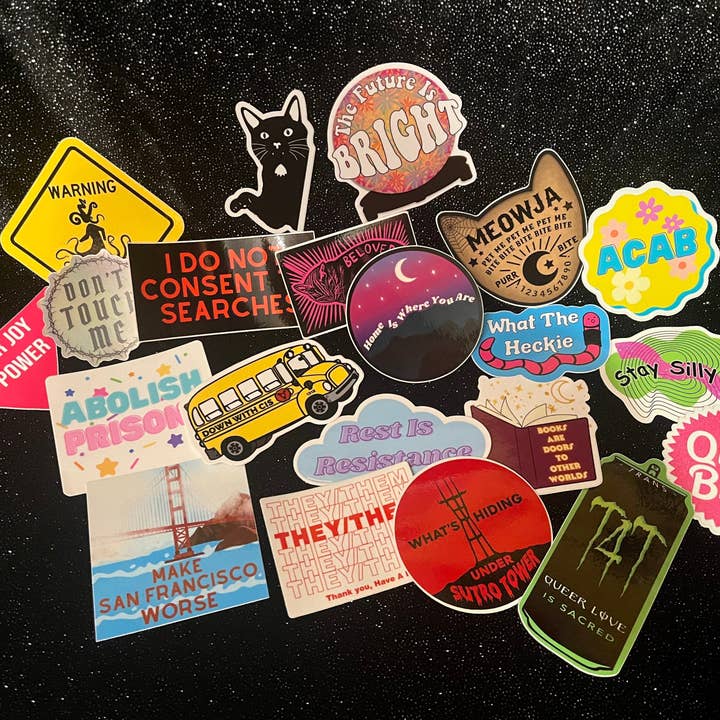 The Spooky Haus - Wholesale Sticker - Abolish ICE Sticker2