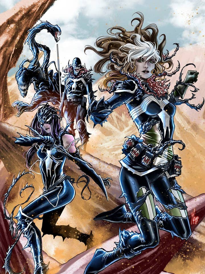 VENOMVERSE #1 ONBEKENDE STRIPBOEKEN EXCLUSIEF CHECCHETTO VIRGIN voor wholesale door Unknown Comics