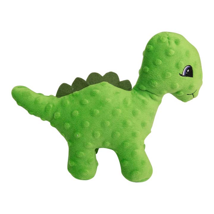 Pet Palette Distribution - Wholesale Pet Plush Toy - Dog - SnugArooz Brianna the Bronto Plush Dog Toy 8"