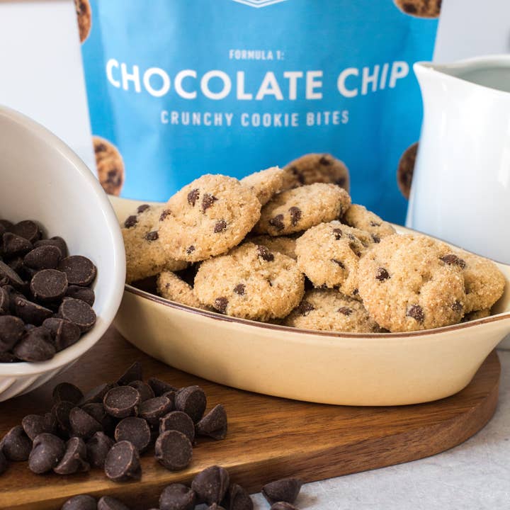 Bakeology - Wholesale Cookie - Chocolate Chip Cookie Bites- 5 oz bags5