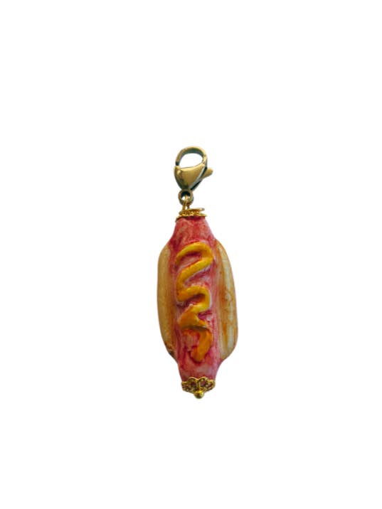 Hot dog charm for wholesale by CASHFANA