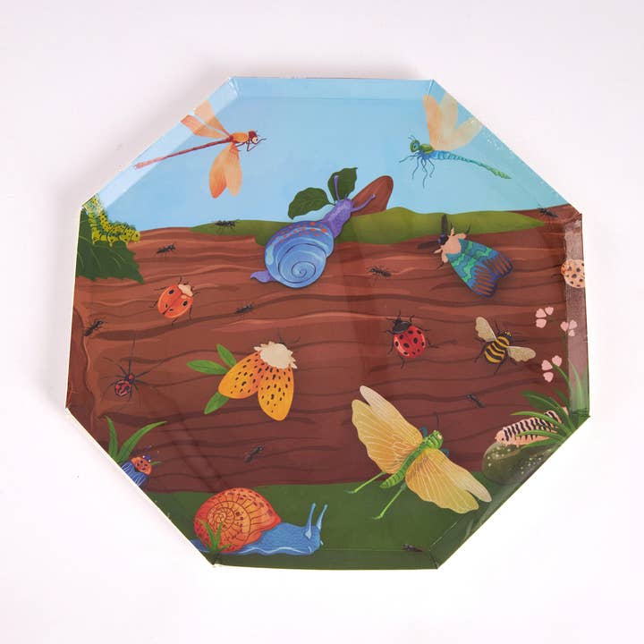 Käfersammlung – Picknick-Käfer Kleine Teller | Joy Ladder Premium Partygeschirr für den Großhandel von Joy Ladder LLC