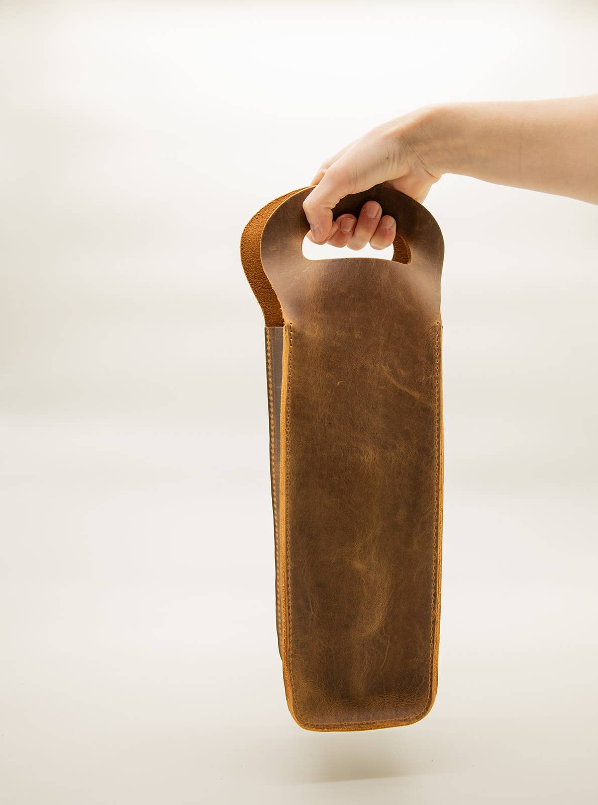 Lindy Leather - Vente Sacs pour bouteilles de vin - Sac à vin en cuir7