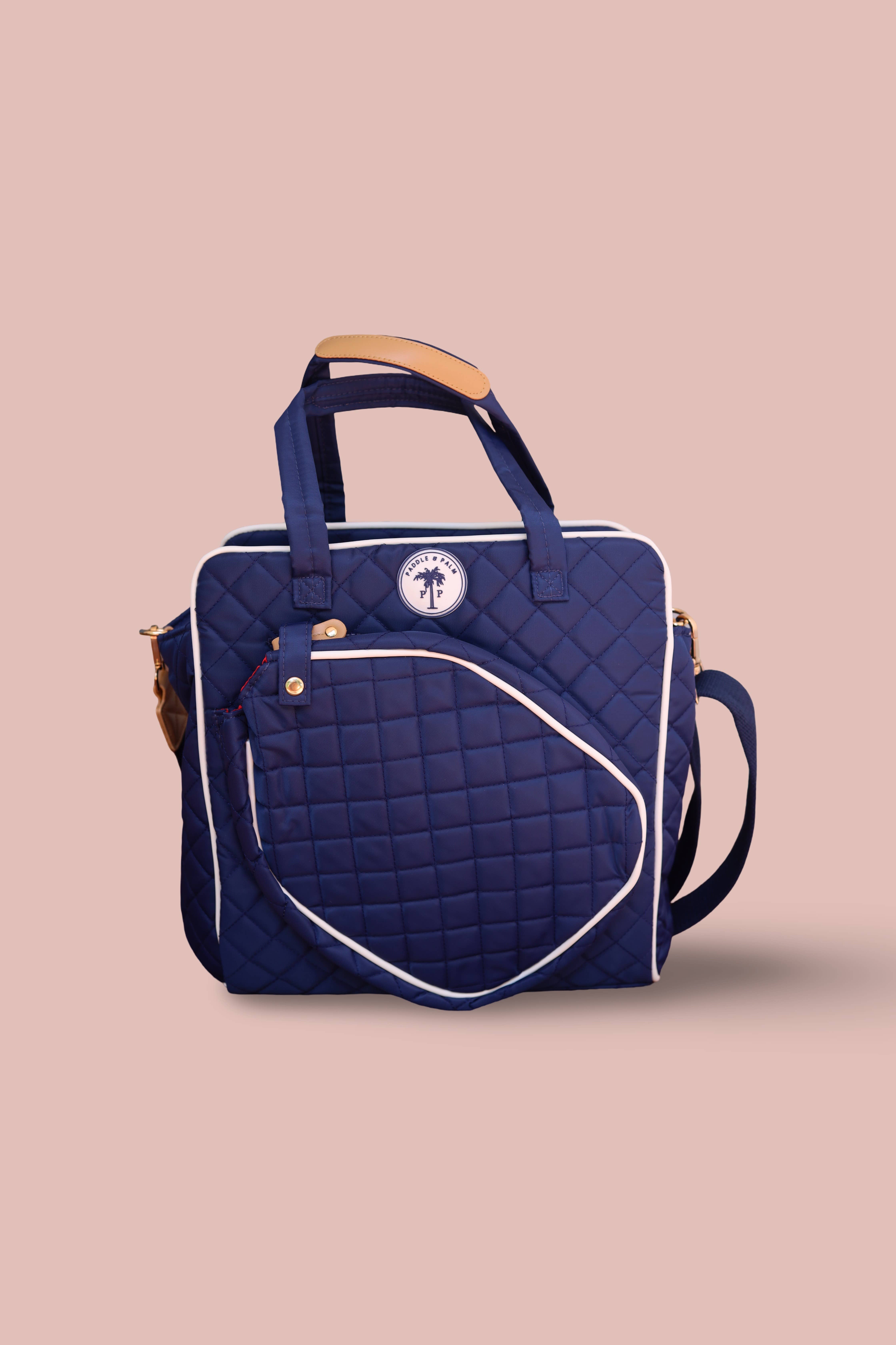 Paddle & Palm Pickleball - Wholesale Sports Bag - Unisex - Pickleball Tote Bag Genuine Leather Accents Waterproof!