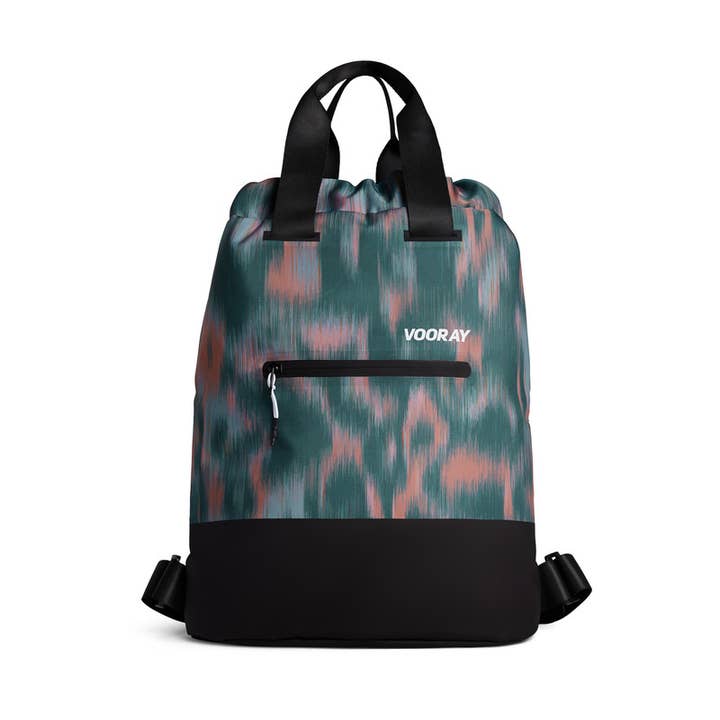 Flex Cinch Backpack Ikat Tie Dye for wholesale by Vooray