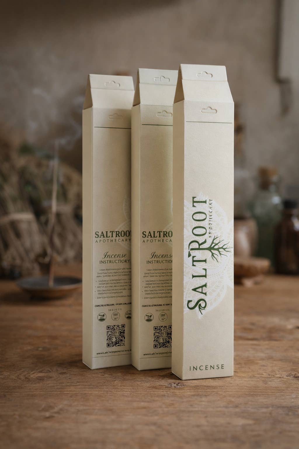 Saltroot Apothecary Incense Sticks/Box/20cnt for wholesale by Saltroot Apothecary