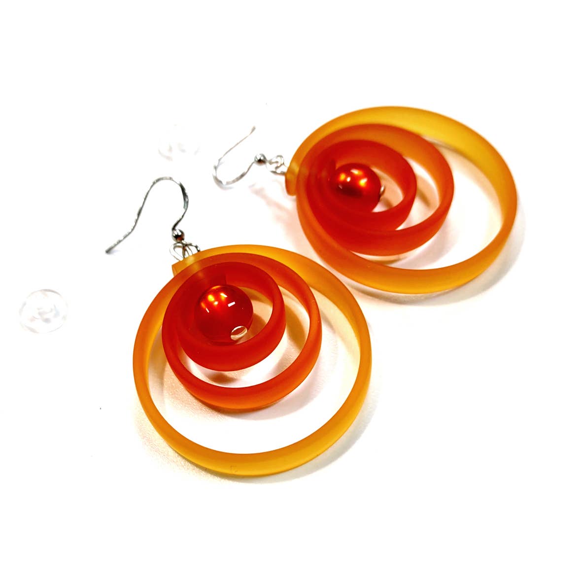 ALEX+SVET - Wholesale Dangle Earrings - ORCHIDEE rubber & resin earrings ESSENTIALS line6