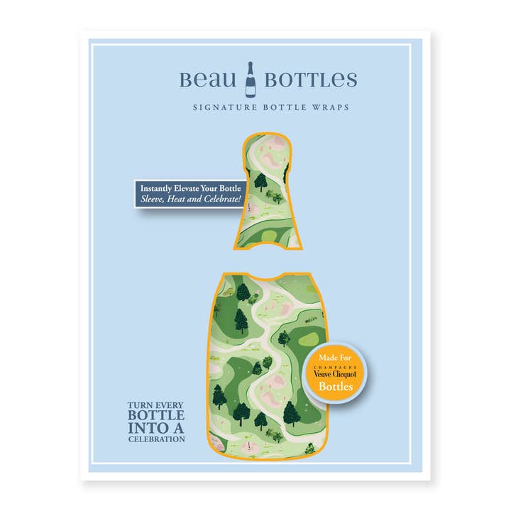 Beau Bottles - Wholesale Wine Gift Bag - Beau Bottles Southern Fairways - Champagne Collection6