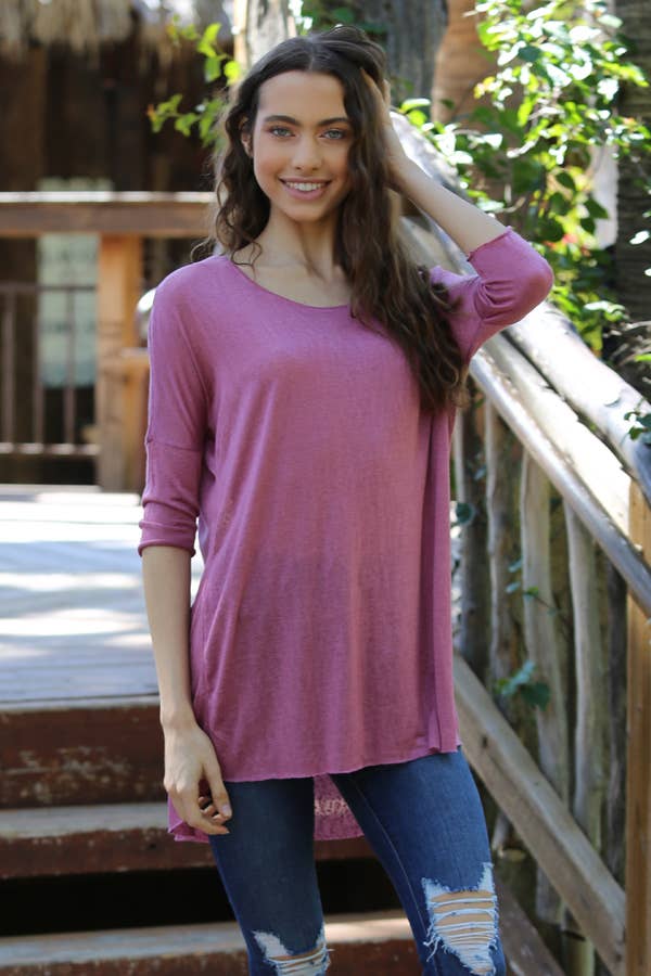 ANGIE - Wholesale Knit Top - Women's - X2A41-ASIS9