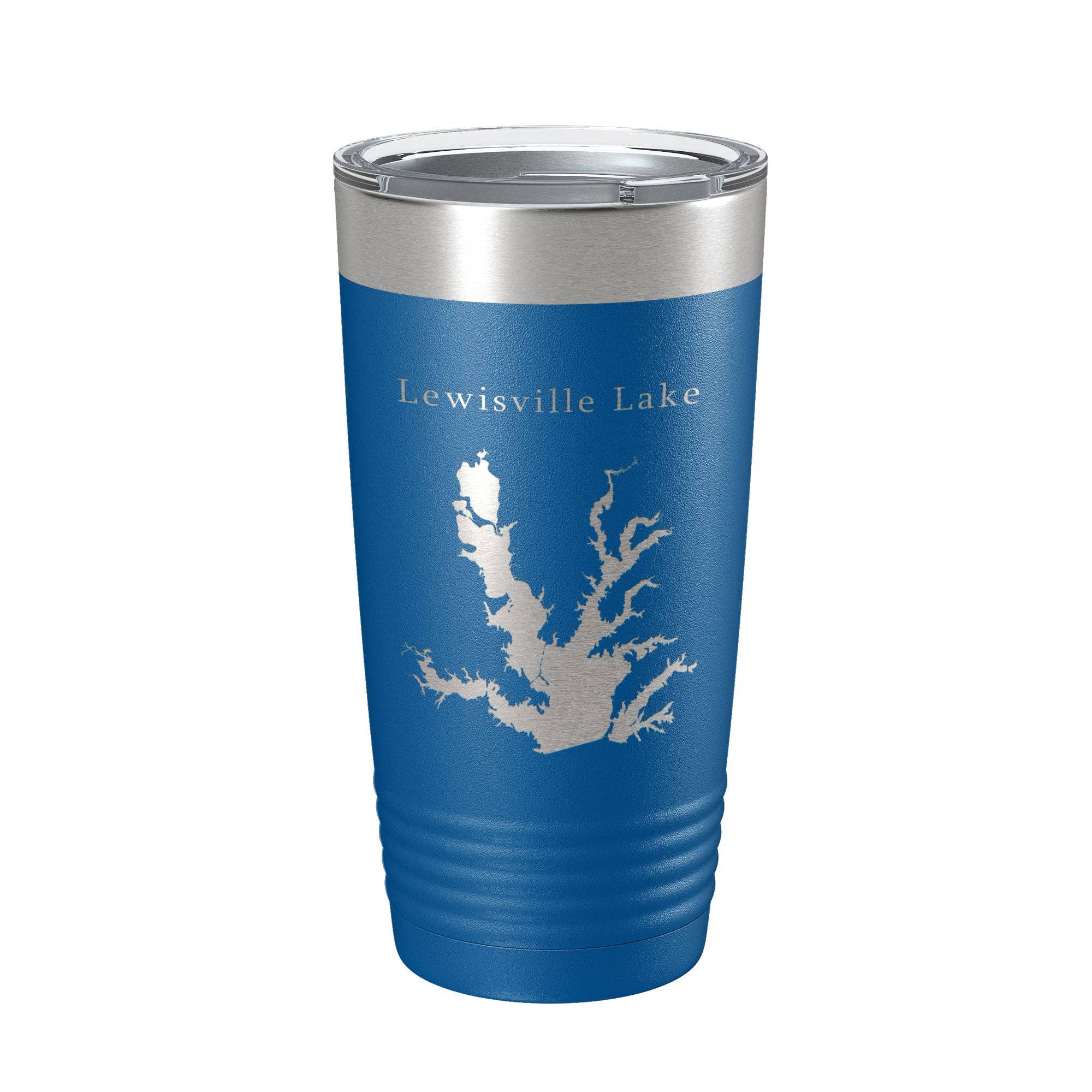 CarveBright - Wholesale Insulated Mug/Tumbler - Lewisville Lake Map Tumbler Travel Mug Insulated Laser Engraved Coffee Cup Texas 20 oz11