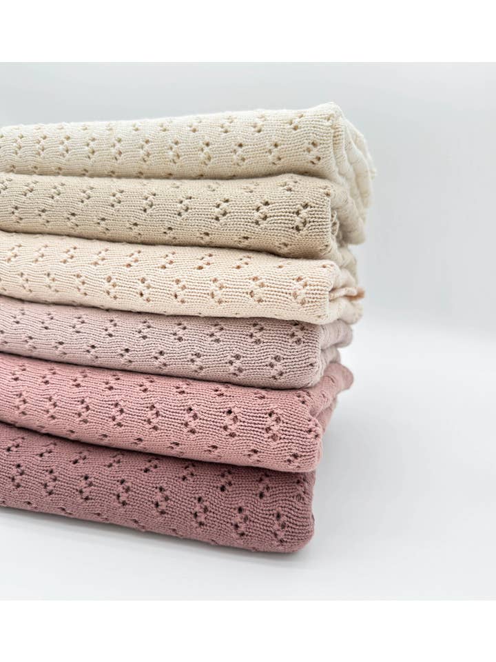 OLIVE & CRADLE - Wholesale Bedding Blanket - Kids & Baby - Grace Knitted Blanket