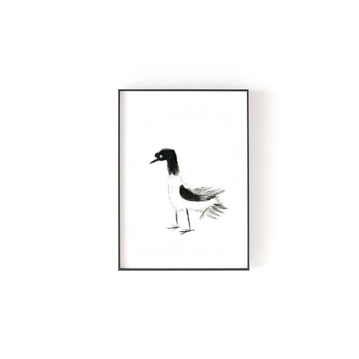Impression d'art --- B&W Goose pour la vente par Chloe & Helen