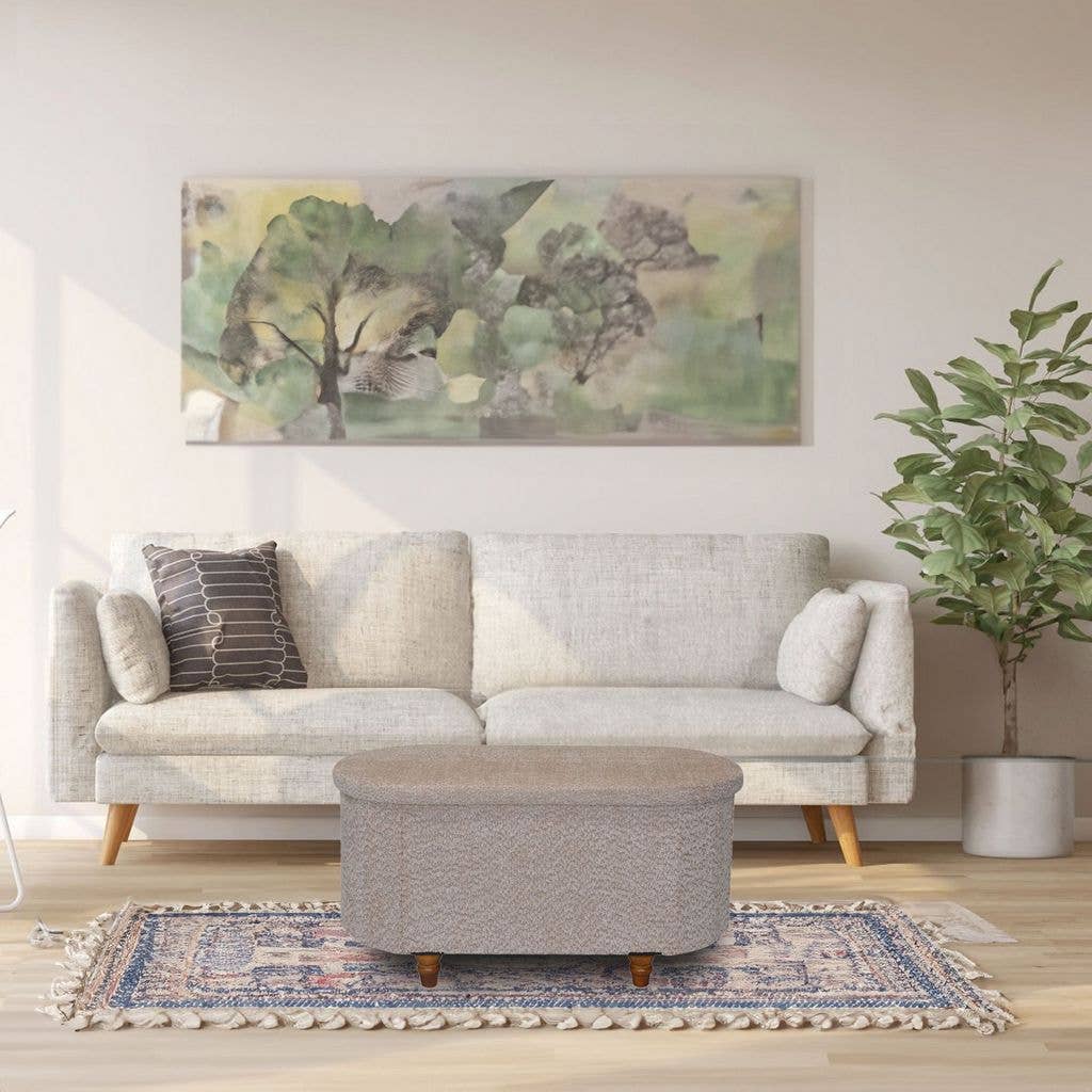 Aria Home – wholesale Ottoman – Esme Ottoman With Boucle Storage Bench7